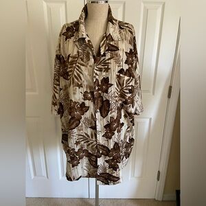 Men’s awesome floral shirt!